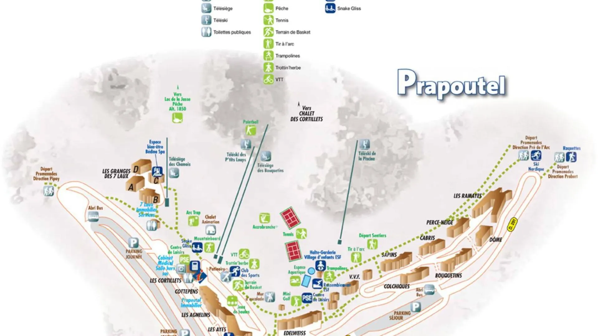 3 Pieces Au Pied Des Pistes Avec Balcon - 2 Chambres, Parking, Appareil A Raclette - Fr-1-557-5 Les Adrets